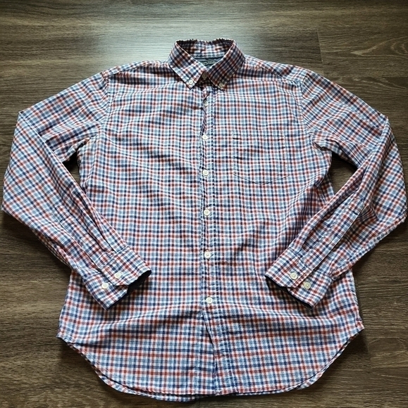 Banana Republic Camden Fit Men's Long Sleeve Dress Shirt - Small - Picture 6 of 7